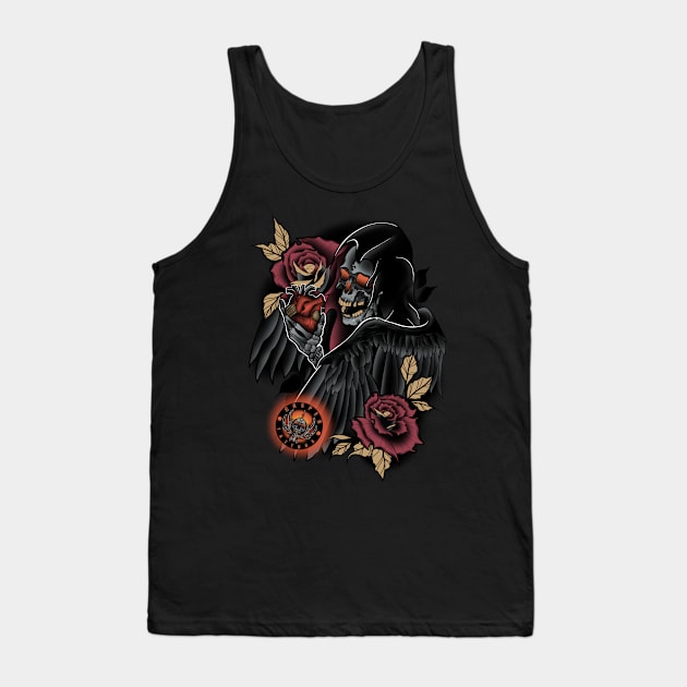 Life and Death Tank Top by Casper Tattoos